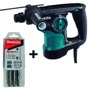 MAKITA HR2810 MARTELL  DEMOLIDOR 800W d.28mm 3 MODES SDS-PLUS